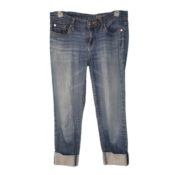 Gap Premium Straight Crop Mid-rise Women's Jeans Size 1 - Picture 1 of 13